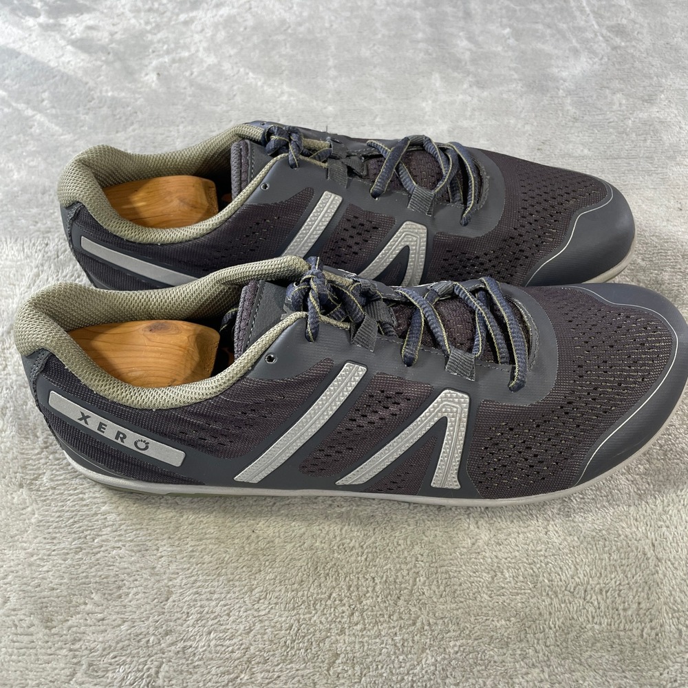 Xero Shoes HFS Barefoot Shoes Mens 11 Grey Minimalist Running Sneakers Trail